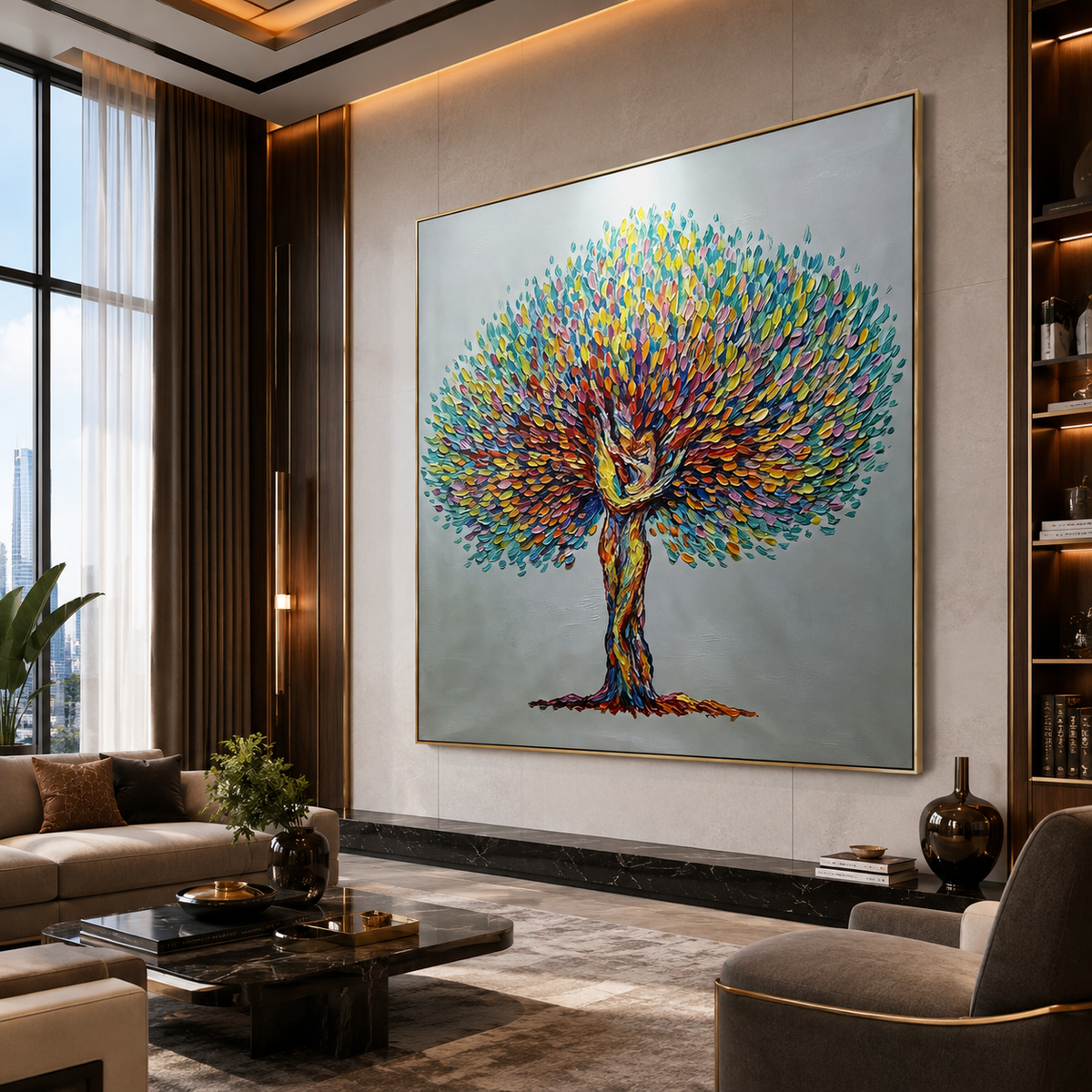 AVIORART Connected Souls Wall Art Canvas