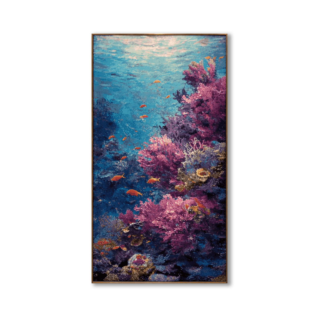 AVIORART Coral Garden Wall Art Canvas