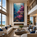 AVIORART Coral Garden Wall Art Canvas