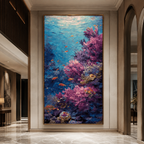 AVIORART Coral Garden Wall Art Canvas