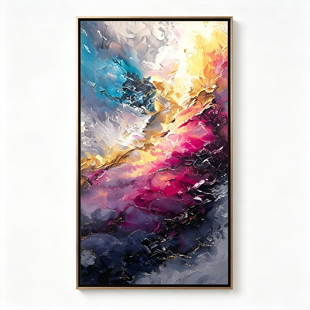 AVIORART Cosmic Light Wall Art Canvas