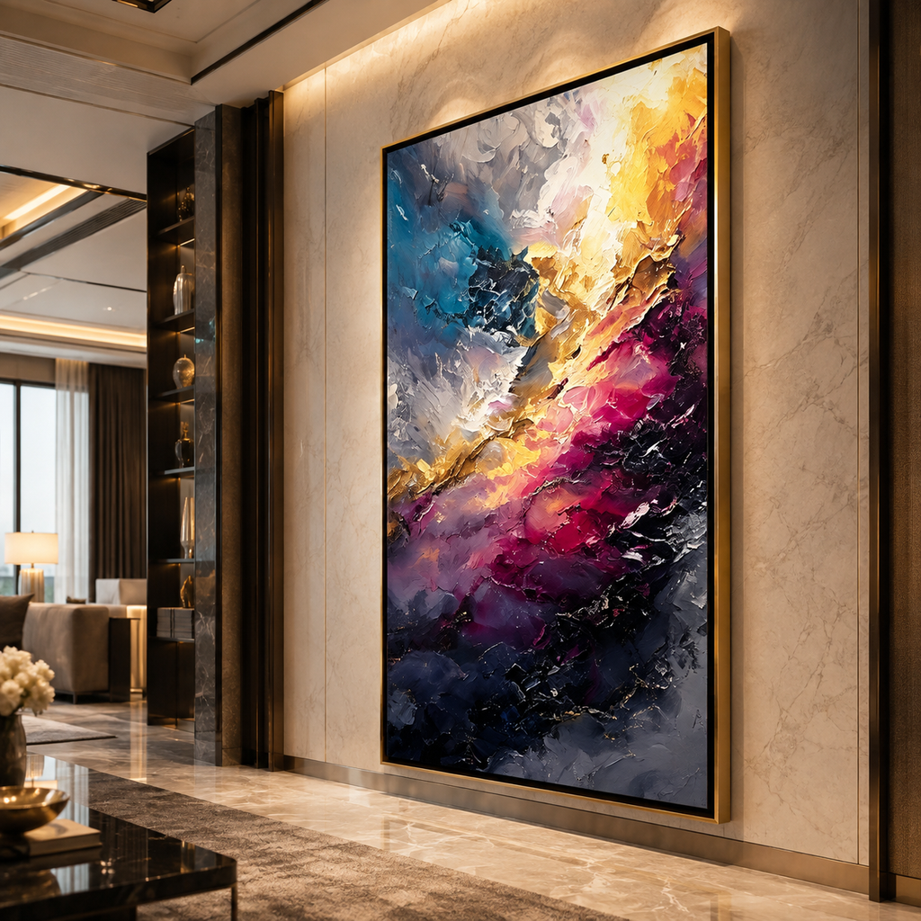 AVIORART Cosmic Light Wall Art Canvas