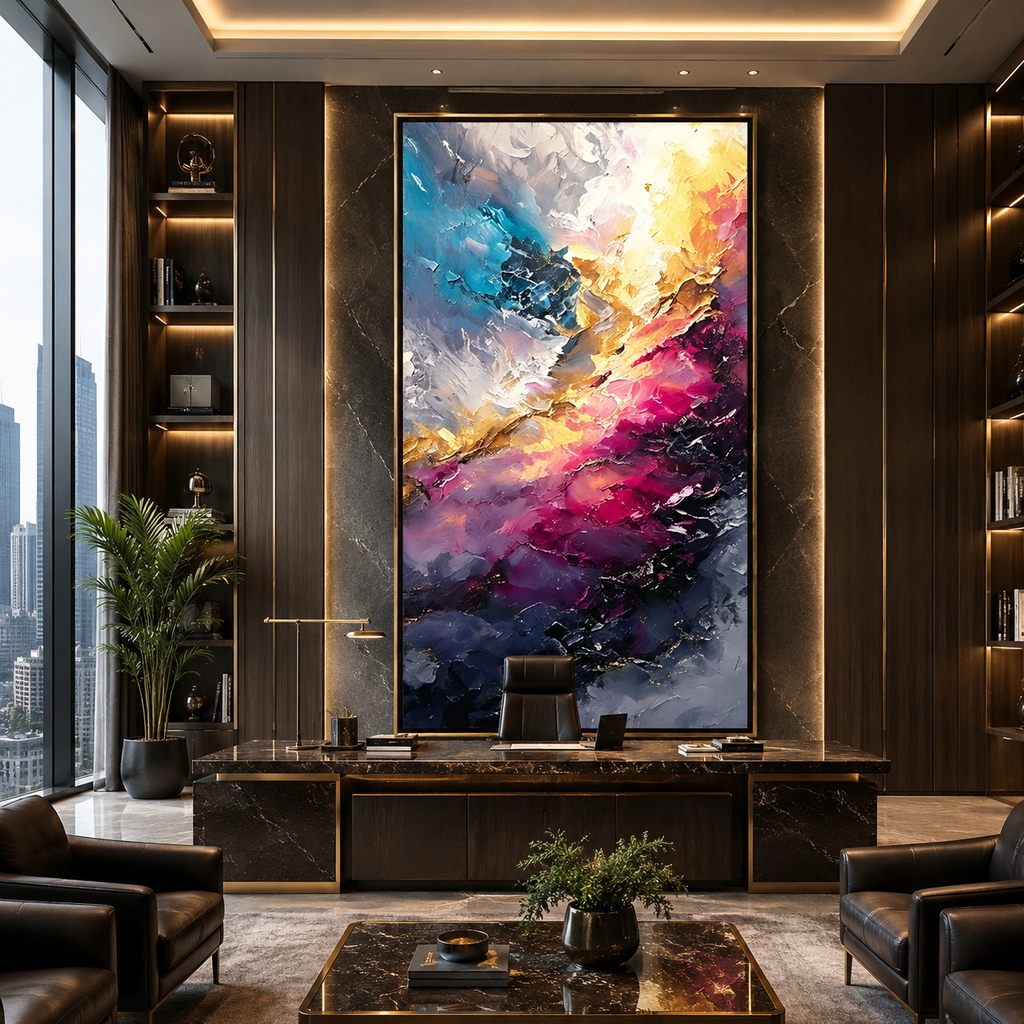 AVIORART Cosmic Light Wall Art Canvas