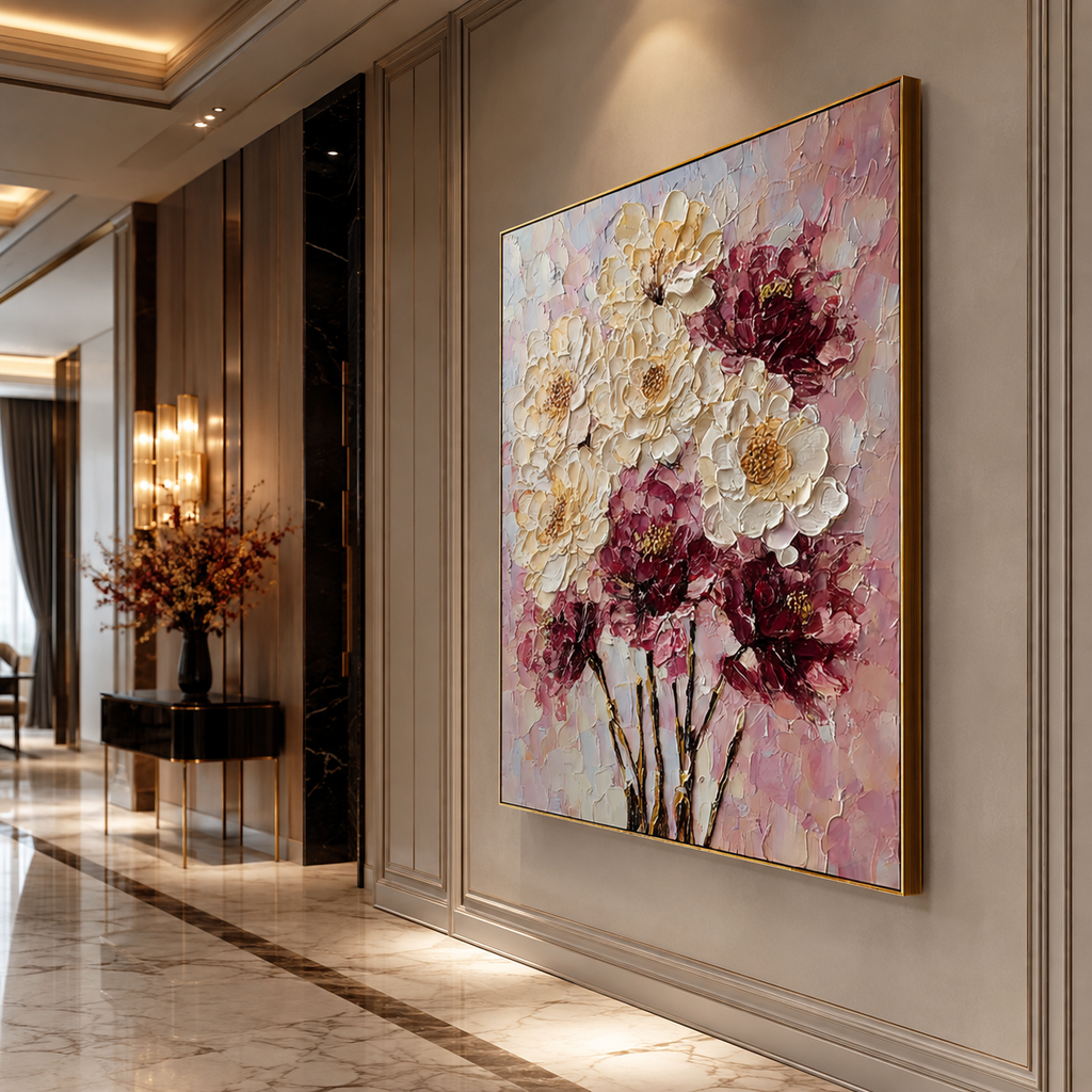 AVIORART Cream Wine Wall Art Canvas