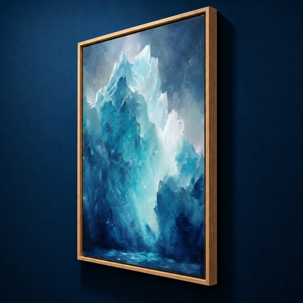 AVIORART Crystal Cavern Wall Art Canvas