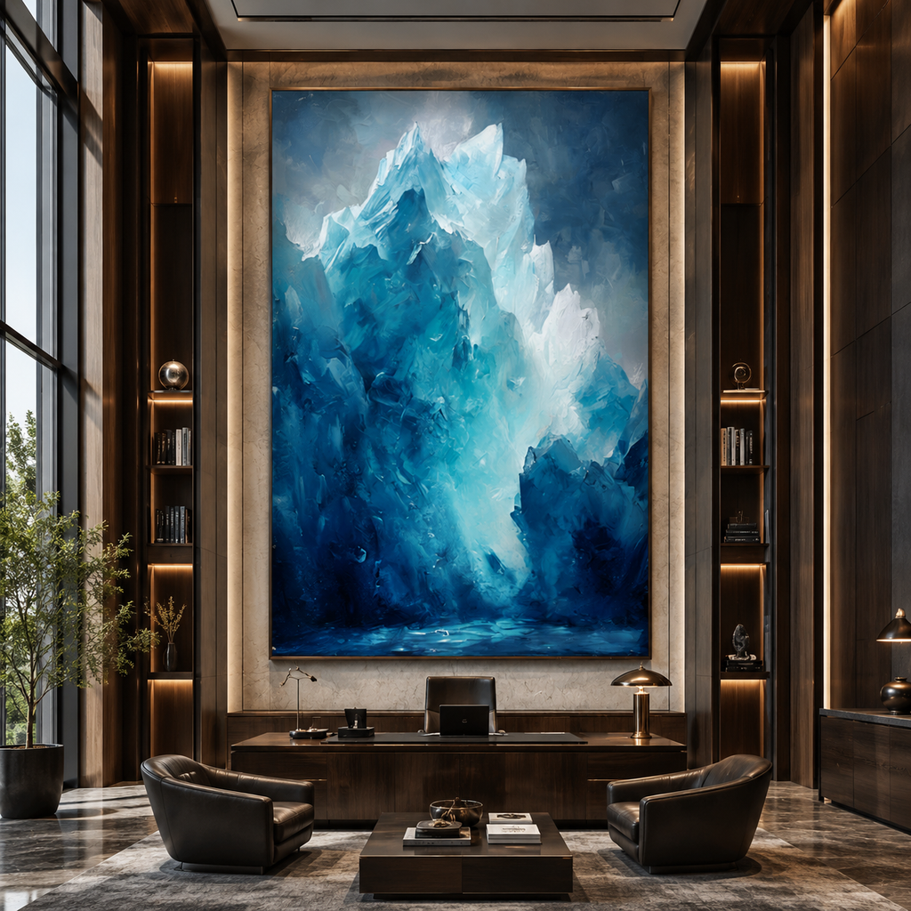AVIORART Crystal Cavern Wall Art Canvas