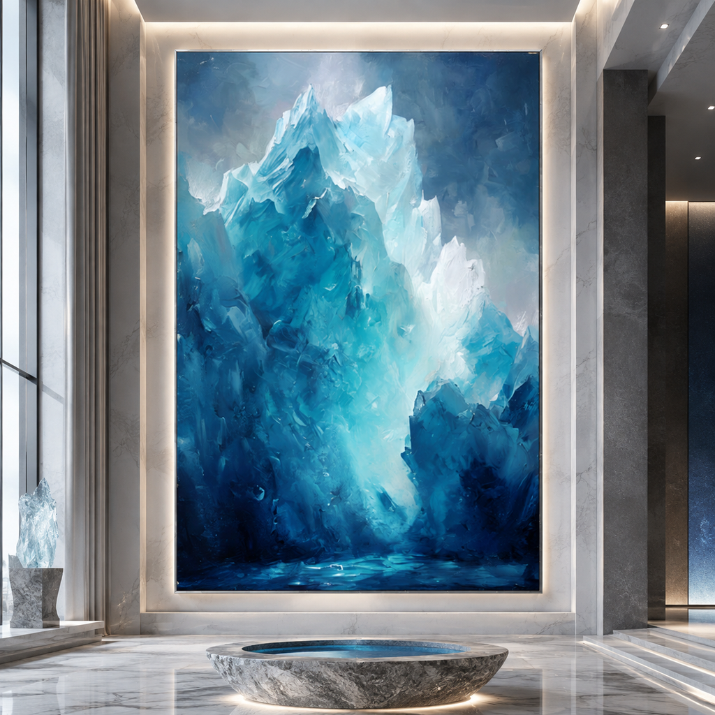 AVIORART Crystal Cavern Wall Art Canvas