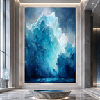 AVIORART Crystal Cavern Wall Art Canvas