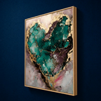 AVIORART Crystallized Love Wall Art Canvas