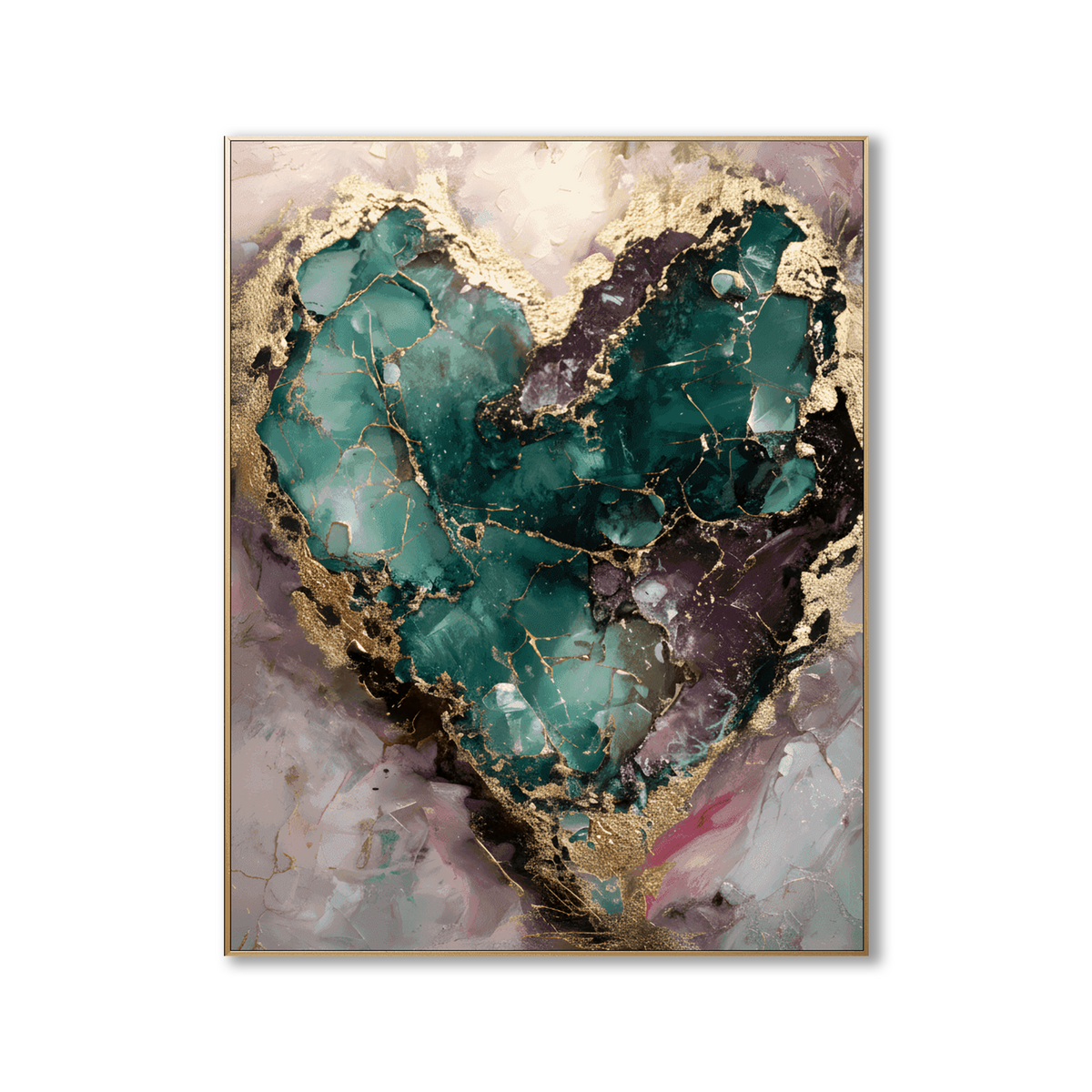 AVIORART Crystallized Love Wall Art Canvas