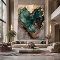 AVIORART Crystallized Love Wall Art Canvas