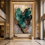 AVIORART Crystallized Love Wall Art Canvas