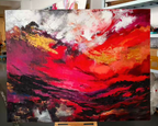 AVIORART Loud Beautiful Wall Art Canvas