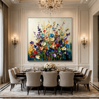 AVIORART Dancing Petals Wall Art Canvas