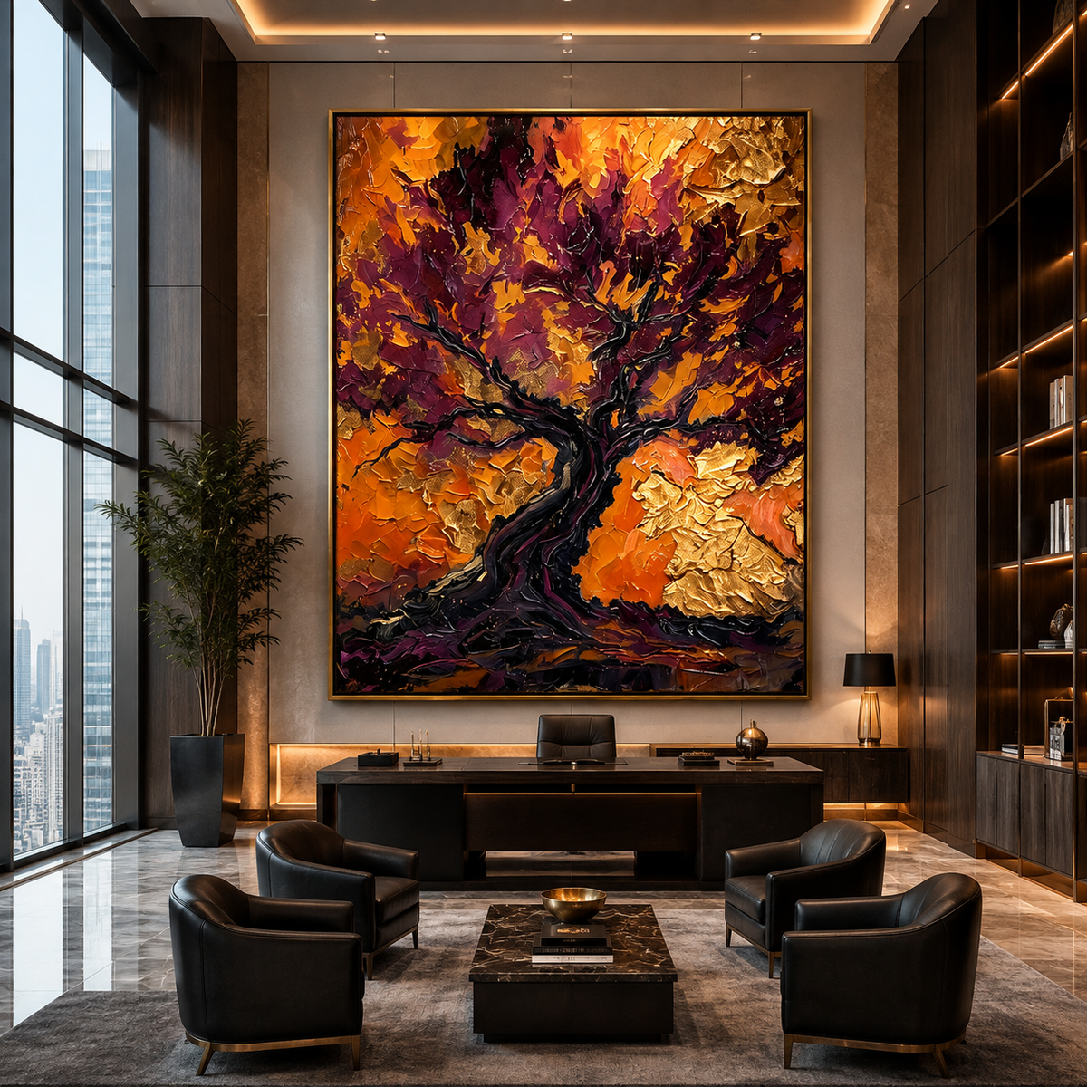 AVIORART Deep Roots Wall Art Canvas