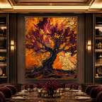 AVIORART Deep Roots Wall Art Canvas