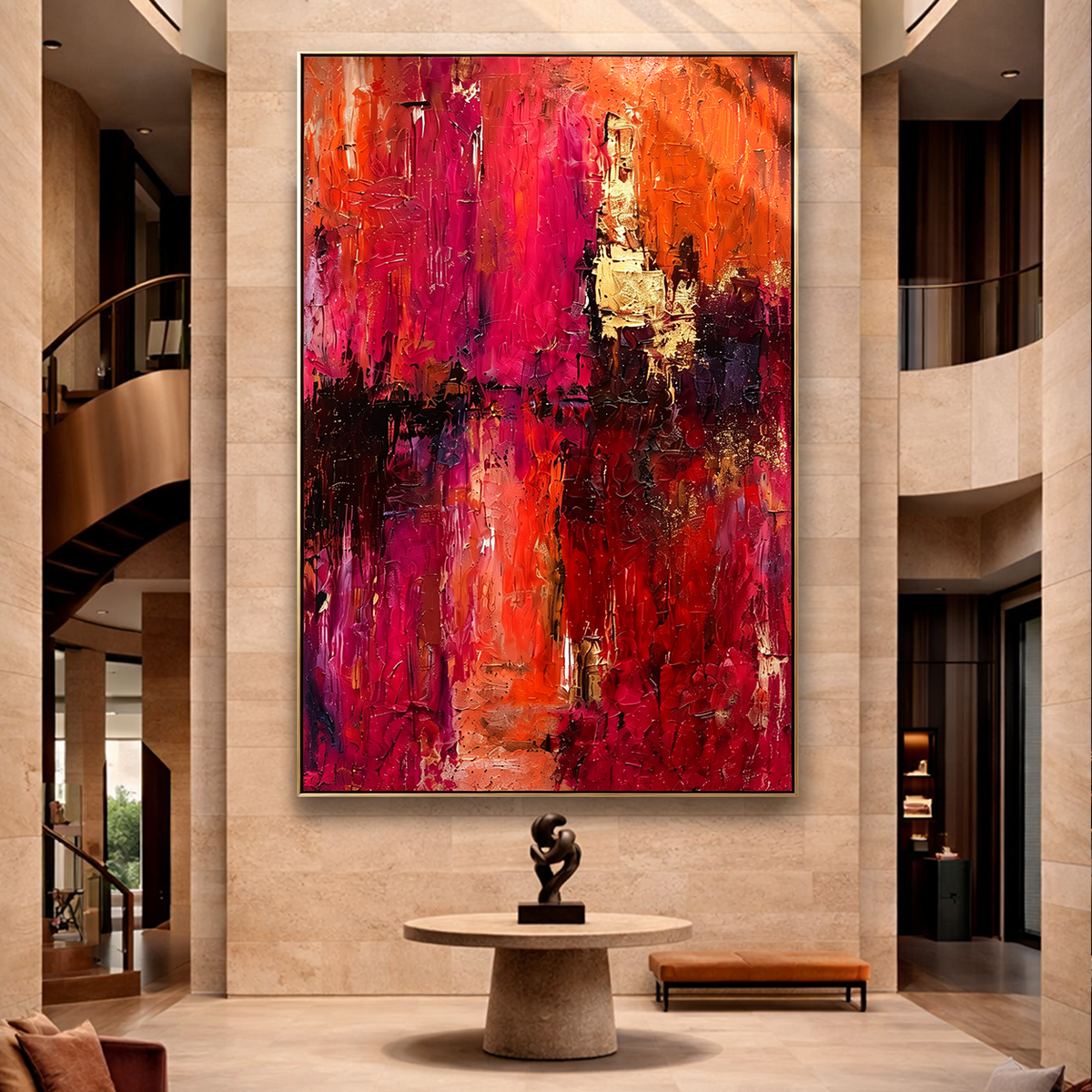 AVIORART Deep Vivid Wall Art Canvas