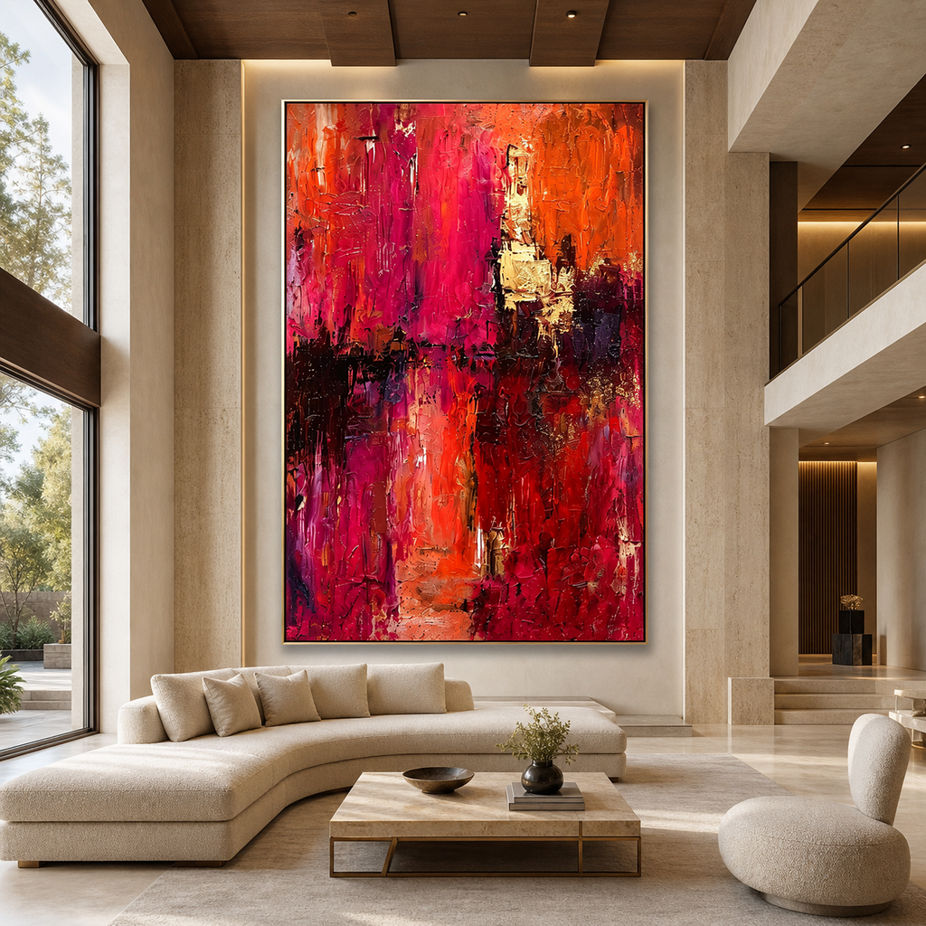 AVIORART Deep Vivid Wall Art Canvas