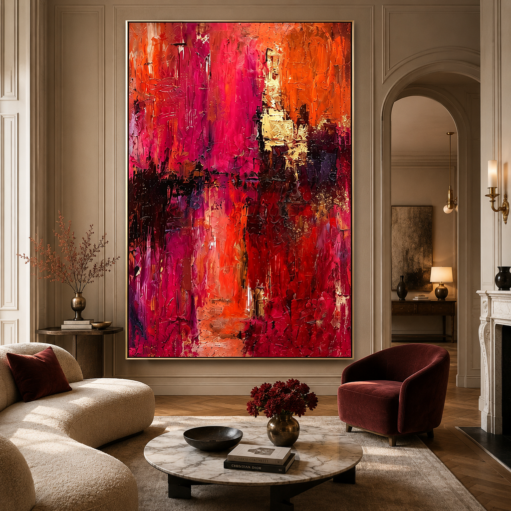 AVIORART Deep Vivid Wall Art Canvas