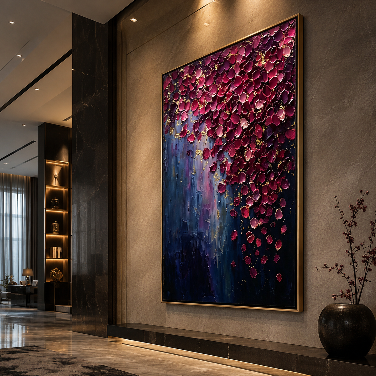 AVIORART Descending in Beauty Wall Art Canvas