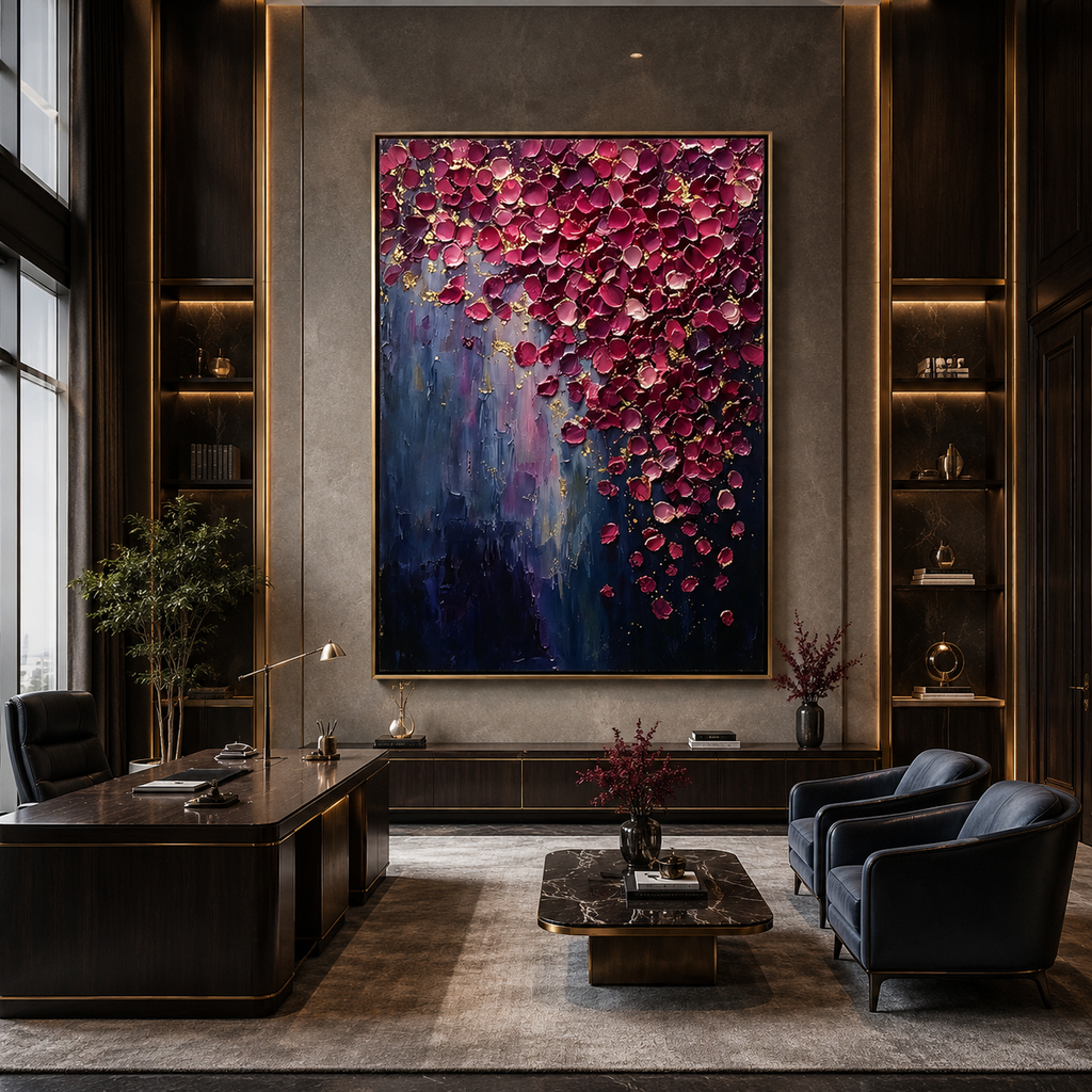AVIORART Descending in Beauty Wall Art Canvas