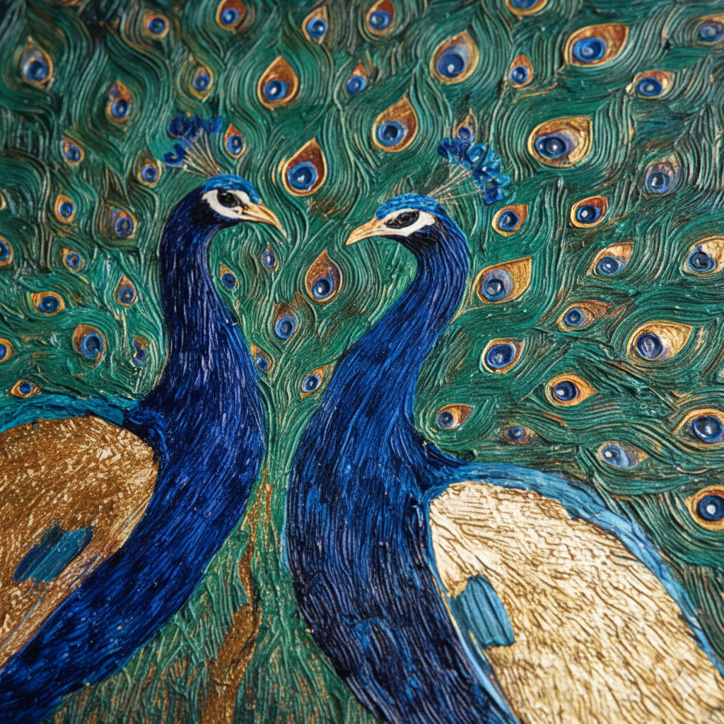 AVIORART The Golden Display Wall Art Canvas