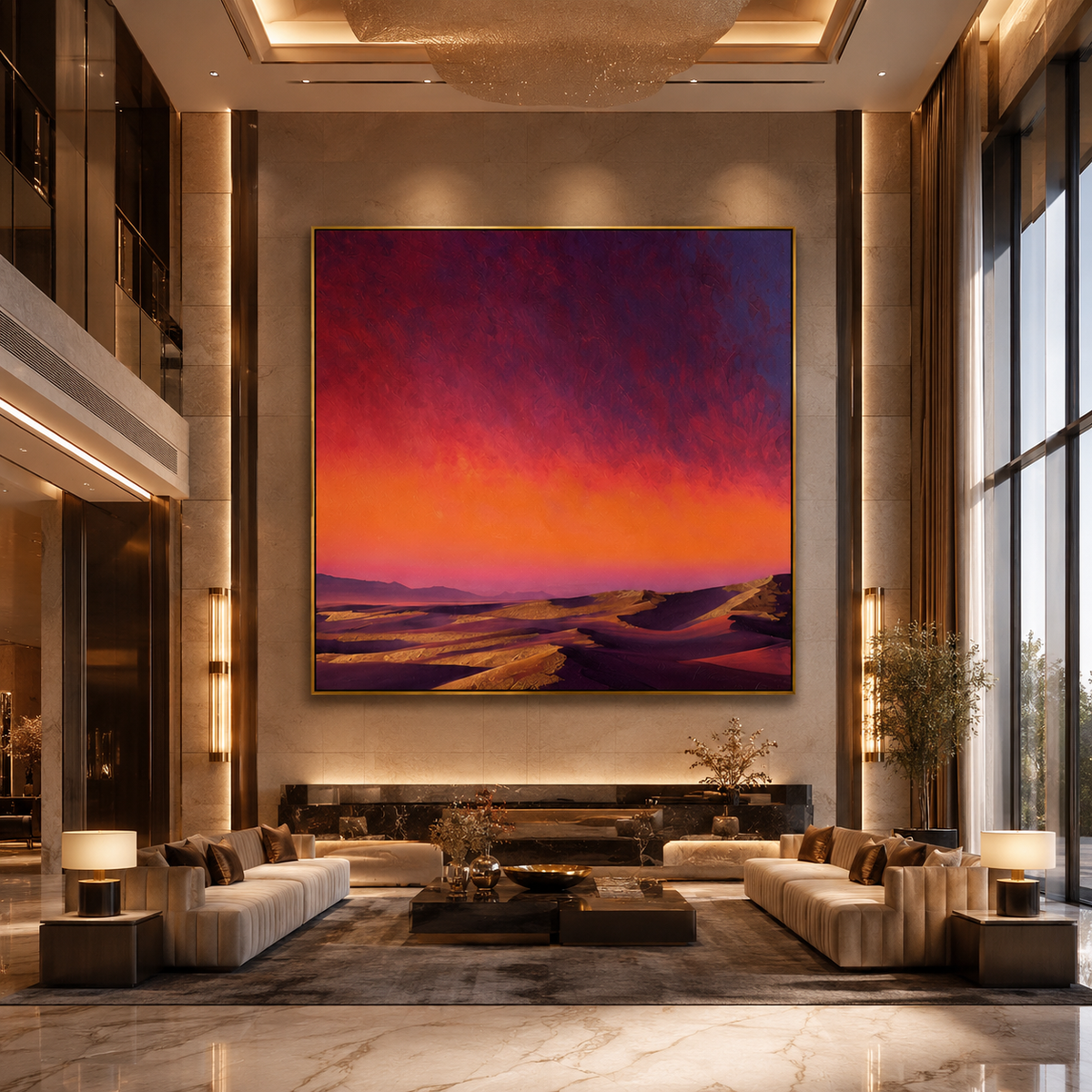 AVIORART Dunes at Dusk Wall Art Canvas