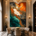 AVIORART Earth Sea Wall Art Canvas