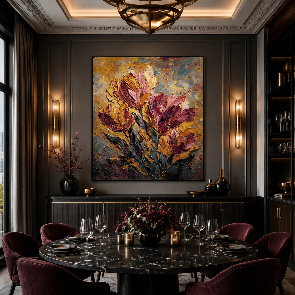 AVIORART Elderflower Wall Art Canvas