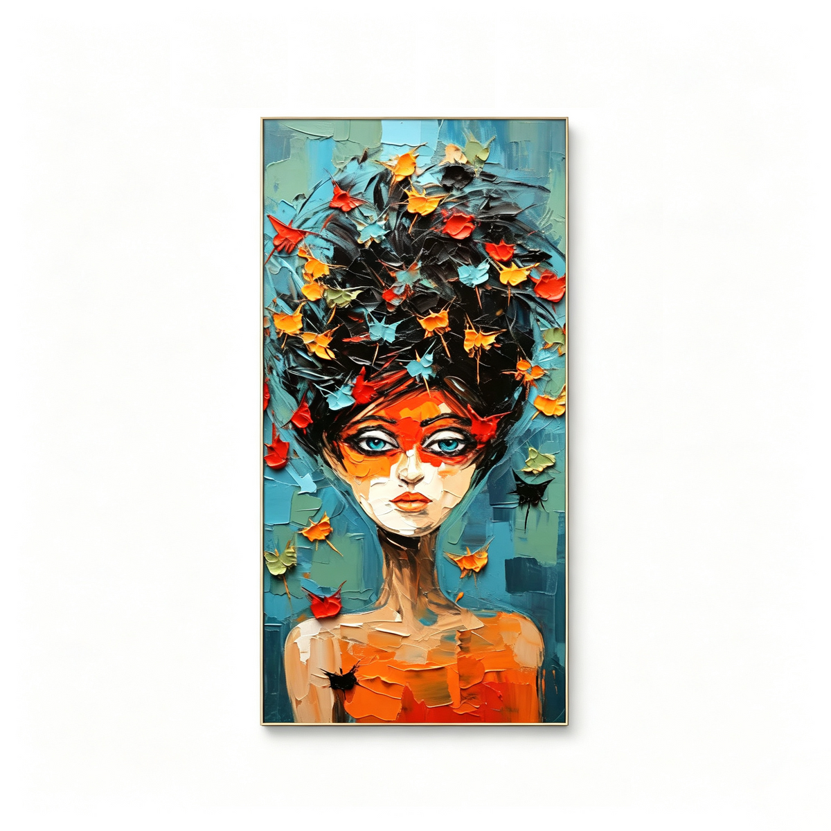 AVIORART Elegant Lady Wall Art Canvas