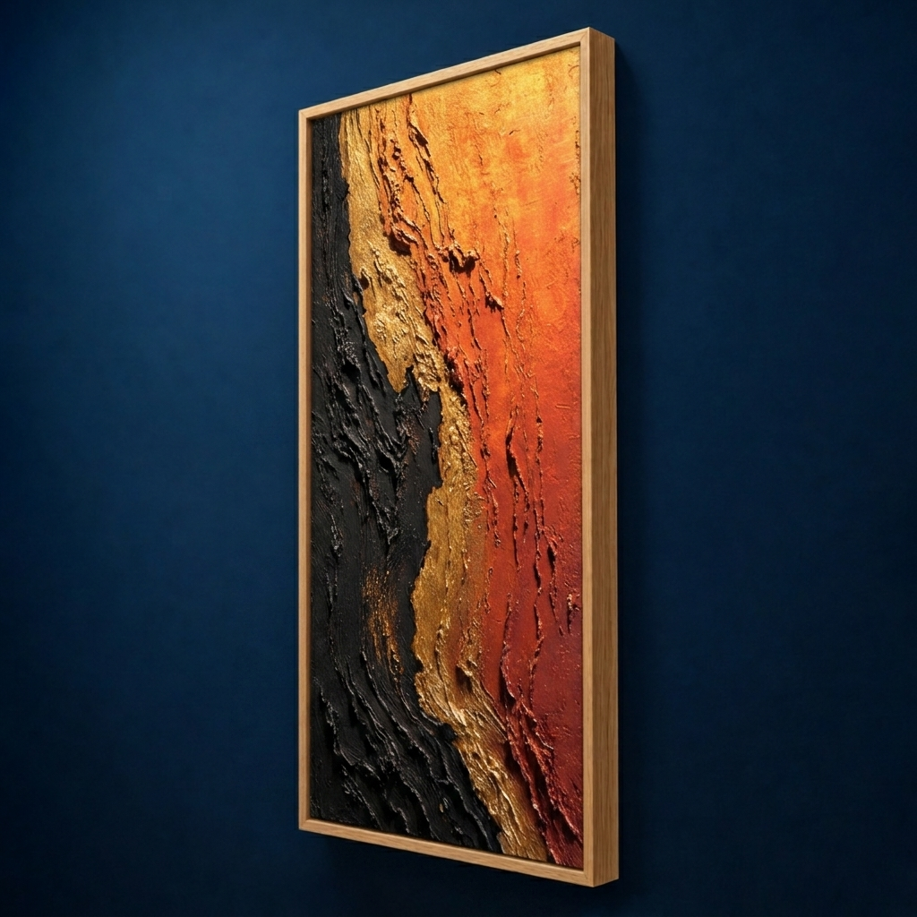 AVIORART Embertide Wall Art Canvas