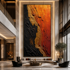 AVIORART Embertide Wall Art Canvas