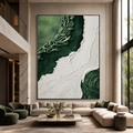 AVIORART Emerald Tides Wall Art Canvas