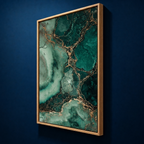 AVIORART Emerald Treasure Wall Art Canvas