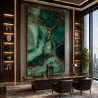 AVIORART Emerald Treasure Wall Art Canvas