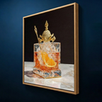 AVIORART Emperor's Cocktail Wall Art Canvas