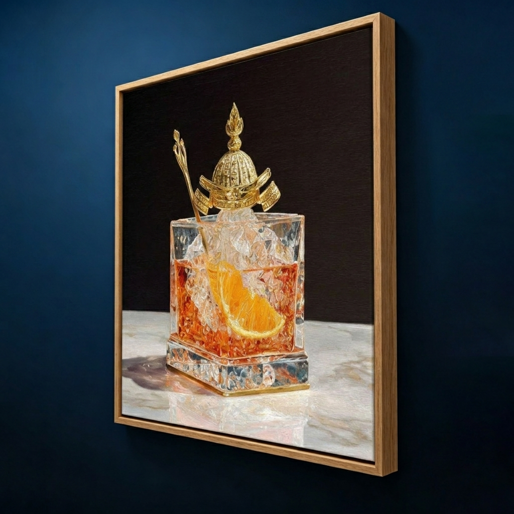 AVIORART Emperor's Cocktail Wall Art Canvas