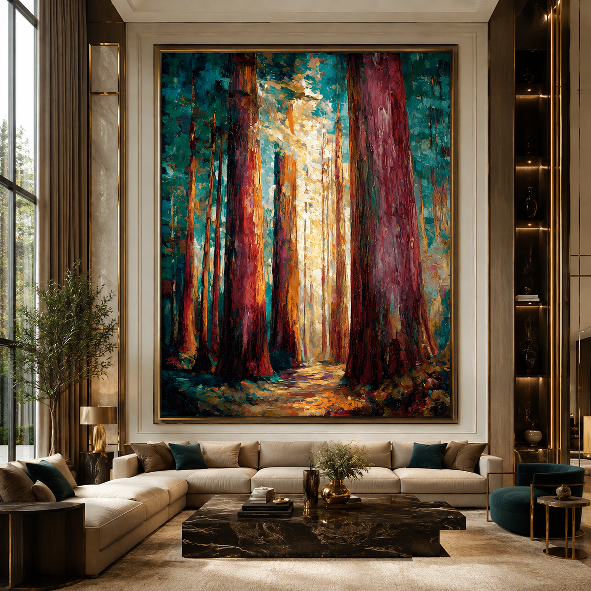 AVIORART Enchanted Path Wall Art Canvas