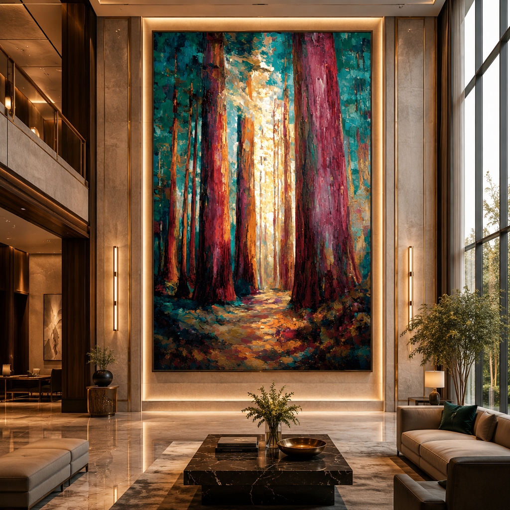 AVIORART Enchanted Path Wall Art Canvas