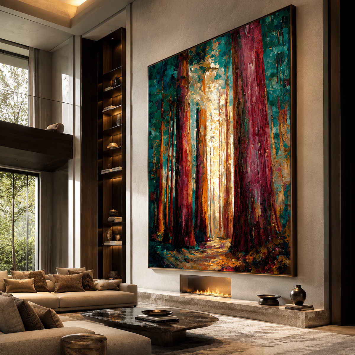 AVIORART Enchanted Path Wall Art Canvas