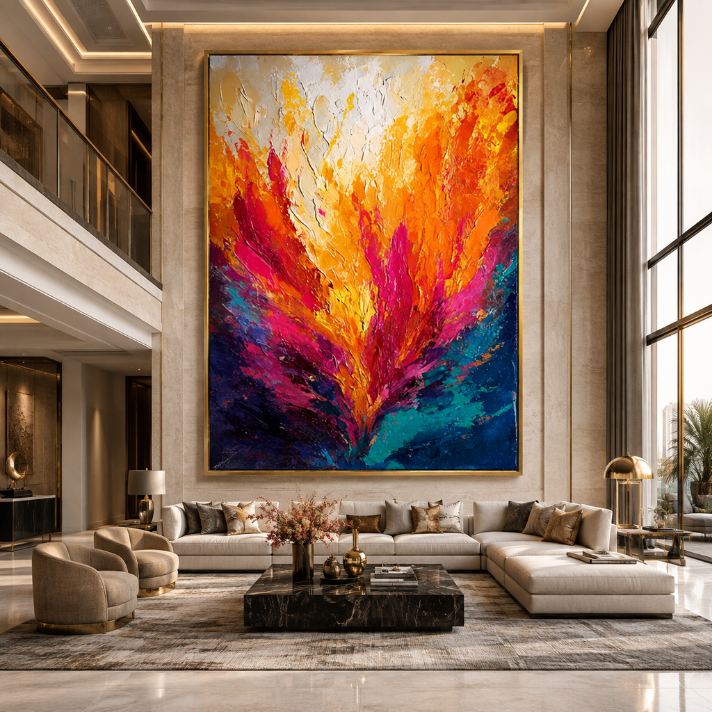 AVIORART Energy Rising Wall Art Canvas