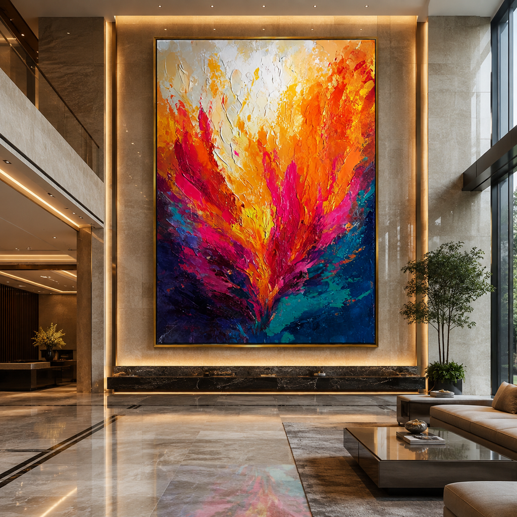 AVIORART Energy Rising Wall Art Canvas