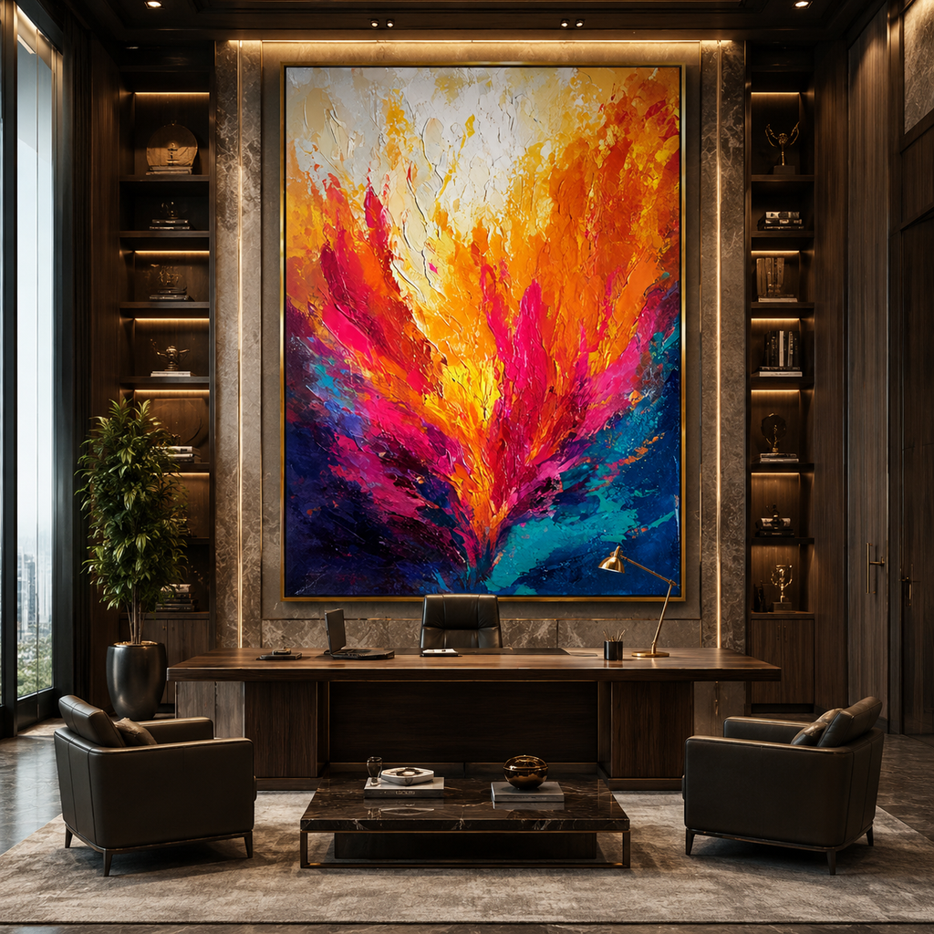 AVIORART Energy Rising Wall Art Canvas