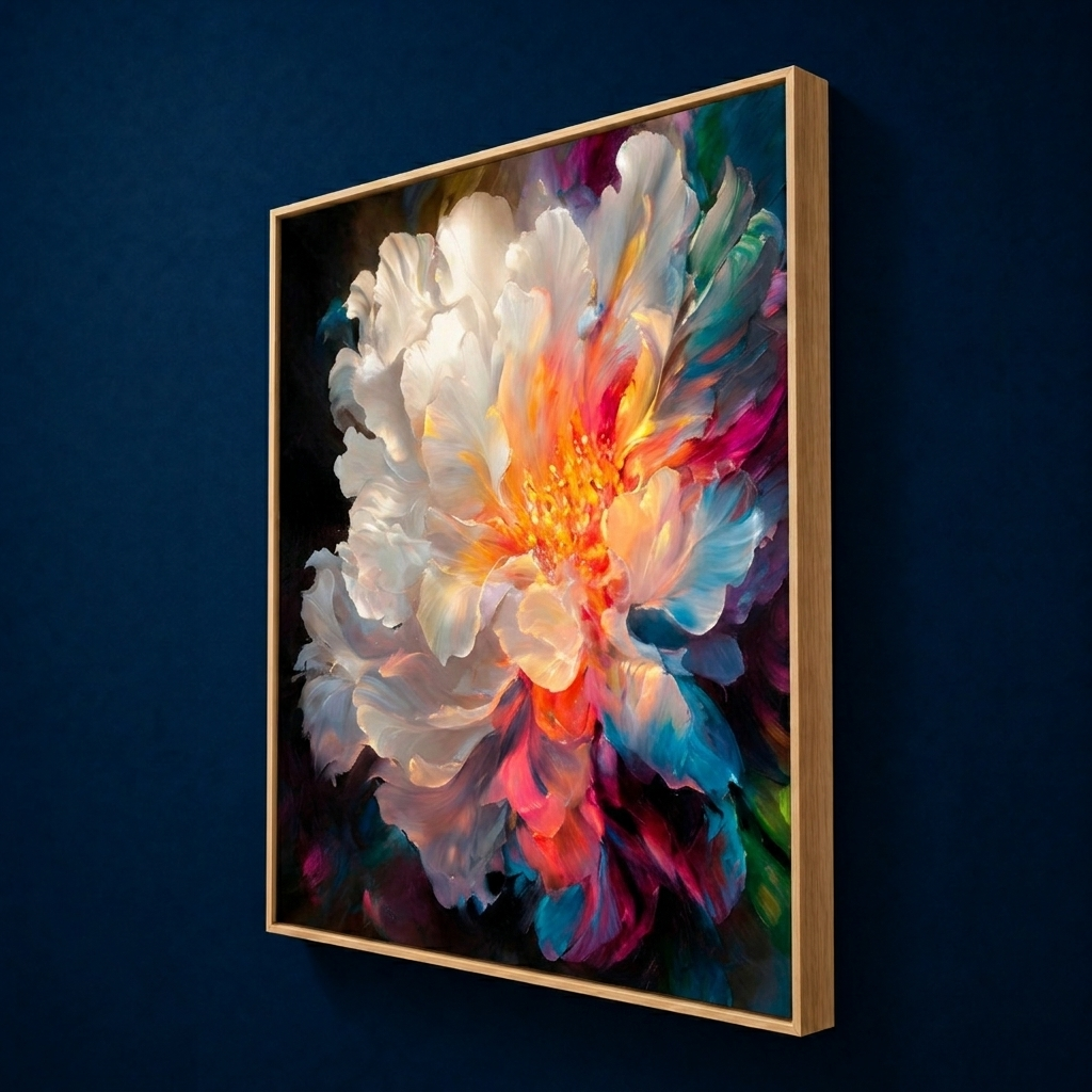 AVIORART Eternal Bloom Wall Art Canvas