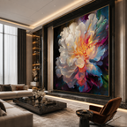 AVIORART Eternal Bloom Wall Art Canvas