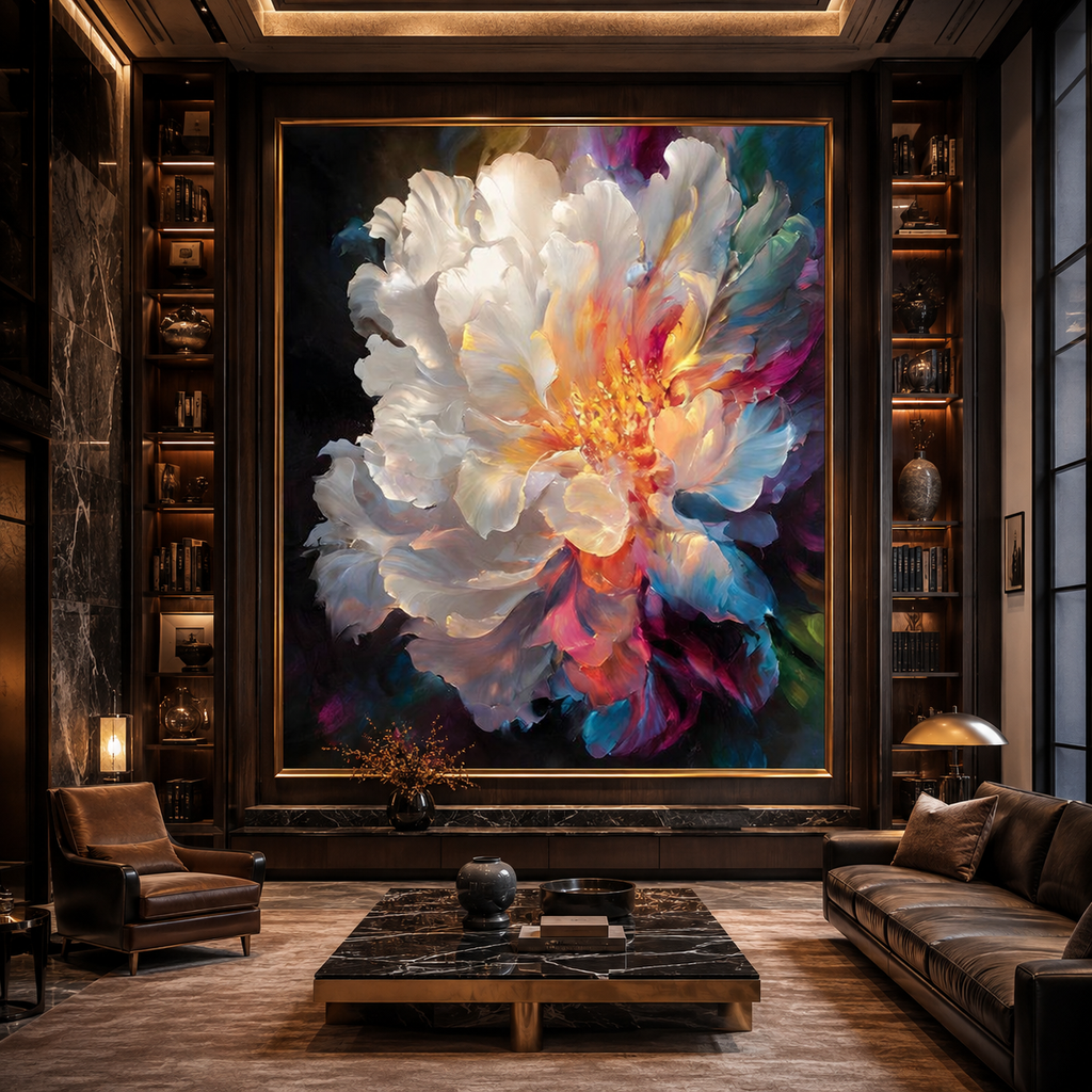 AVIORART Eternal Bloom Wall Art Canvas