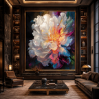 AVIORART Eternal Bloom Wall Art Canvas