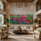 AVIORART Exotic Jungle Wall Art Canvas