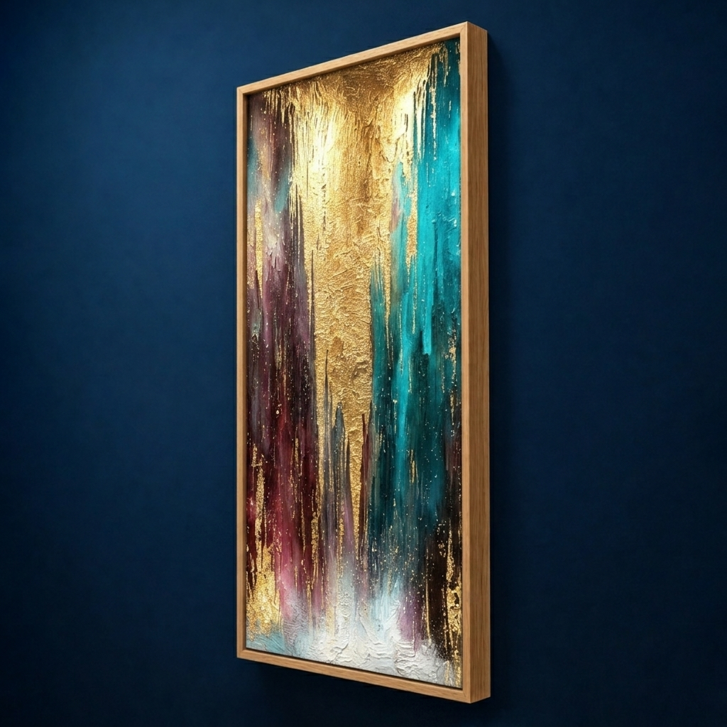 AVIORART Falling Jewels Wall Art Canvas