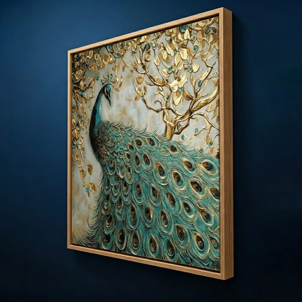 AVIORART Feathers of Fortune Wall Art Canvas